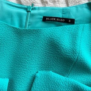 BLACK HALO mint sorbet 3/4 sleeve bateau neck Marissa sheath dress